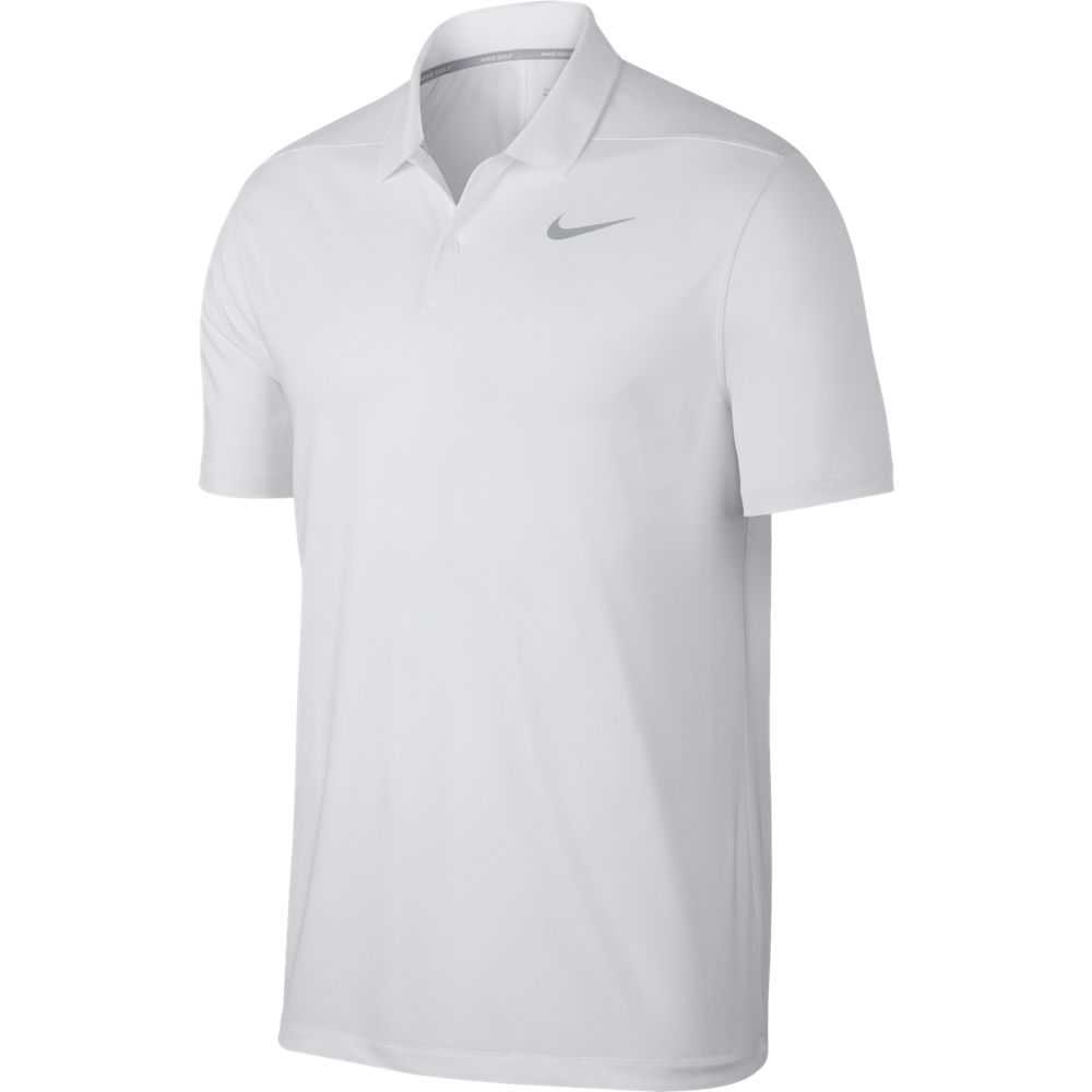 Nike Dry Victory Golf Polo Herren weiß/grau