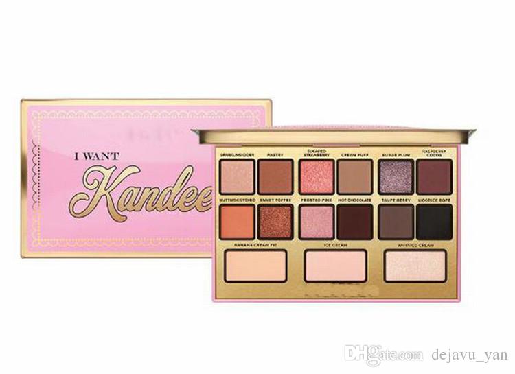 Dropshipping Hot Brand I Want Kandee Eyeshadow Palatte I Want Kandee Limited Edition CANDY EYESHADOW PALETTE 15 Colors Eyeshadow Palatte