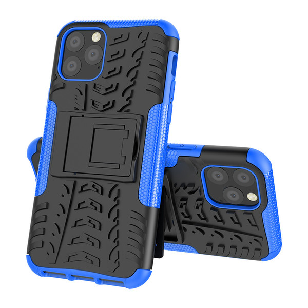 dazzle hybrid impact rugged armor case for iphone 11 pro max 2019 5.8 6.1 6.5 shockproof cover with kickstand