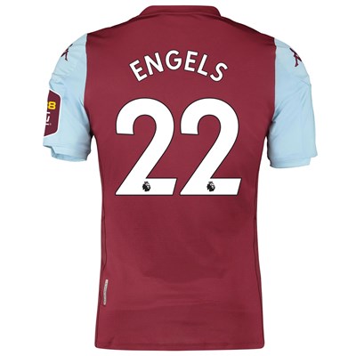 Aston Villa Home Elite Fit Shirt 2019-20 with Engels 22 printing
