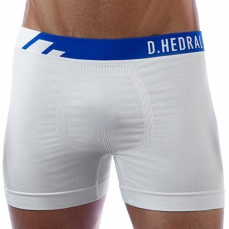 D.Hedral Seamless Boxer - White - Anthracite S/M