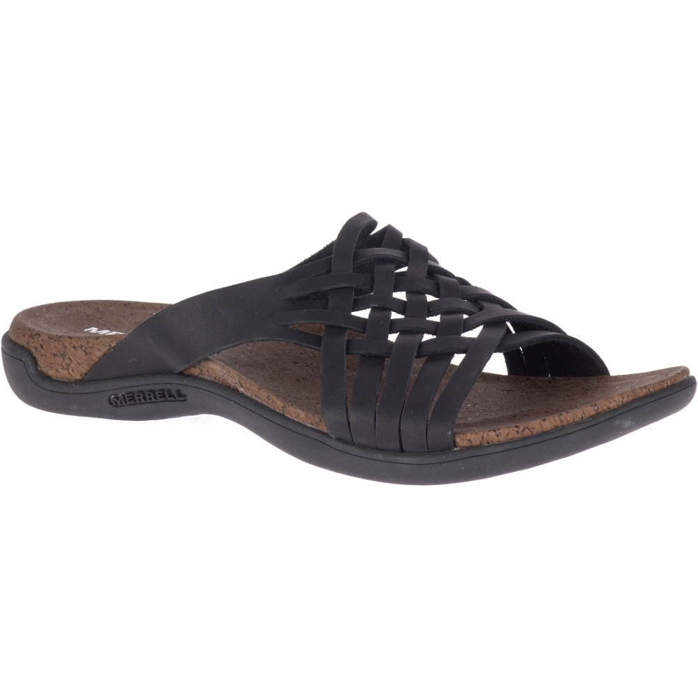Merrell Womens District Mahana Slide Leather Sandals UK Size 4 (EU 37  US 6)