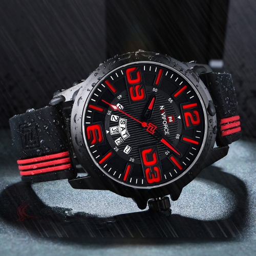 NAVIFORCE Fashion Men Watch 3ATM Water-resistant Quartz Casual Man Wristwatch Relogio Musculino Week
