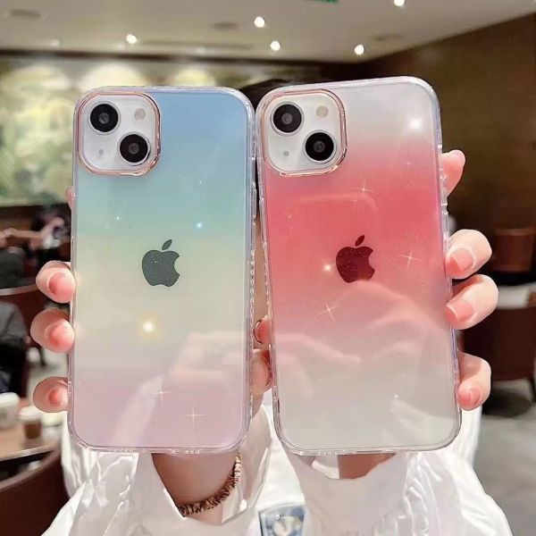 Armor Contrast Color Transparency Clear Military Shockproof Phone Cases for iPhone 13 12 Mini 11 Pro Max 6 7 8 Plus XR XS X Premium Quality Cellphone Cover