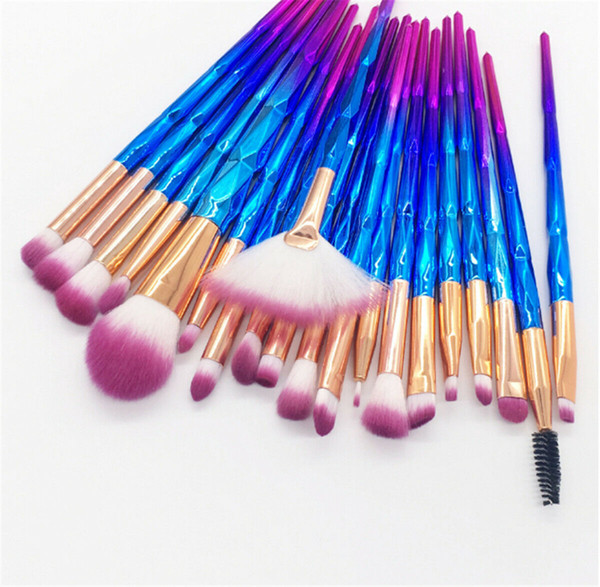 4Pcs Set Colorful Beauty Makeup Brushes Eyebrow Eyeshadow Soft Brush Kit