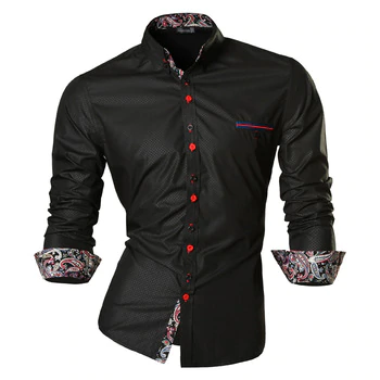 jeansian Spring Autumn Features Shirts Men Casual Jeans Shirt New Arrival Long Sleeve Casual Slim Fit Male Shirts Z027