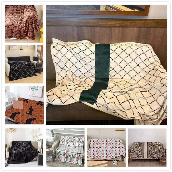 Designer Blankets 20 models Vintage style soft flannel shawl sofa throw blanket fashion Travel home office nap blankets