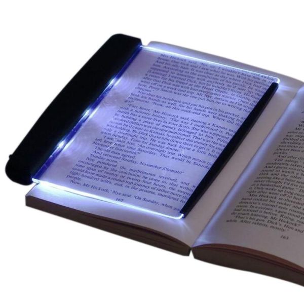 Party Favor LED Book Reading Light Indoor Lighting Night Creative Portable Travel Panel Dormitory Desk Lamp Kids Gift