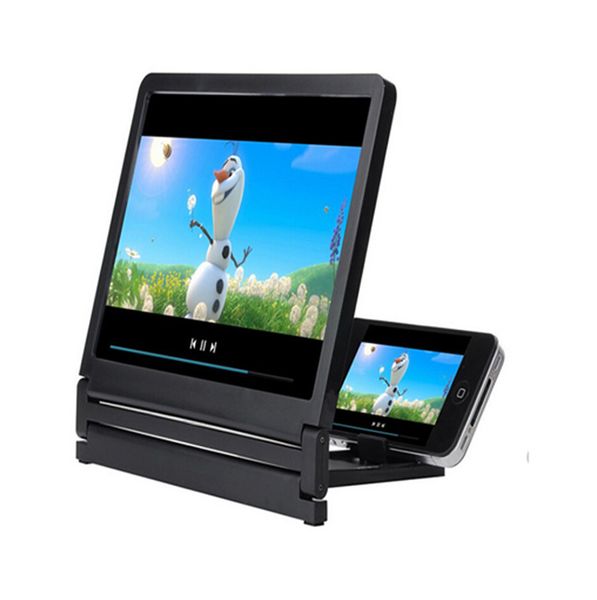 Newest Mobile Phone Screen Magnifier Eyes Protection Display 3D Video Screen Amplifier Folding Enlarged Expander Stand