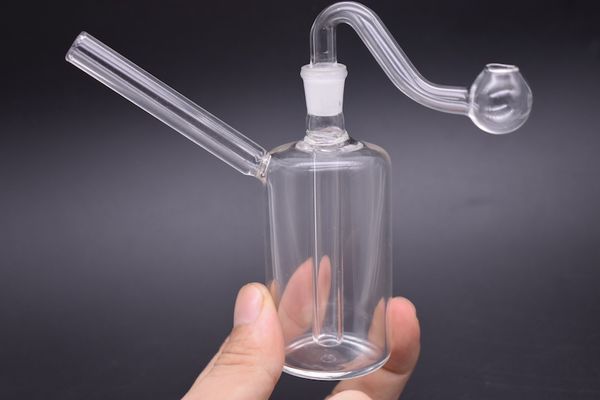 10mm mini Cup glass bongs cheap Dab Concentrate Oil Rig downstem glass water pipes for smoking