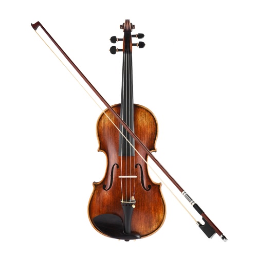 ammoon Pro Master Maestro Antonio Stradivari 1716 Style Handmade Antique 4/4 Full Size Violin Fiddle Kit