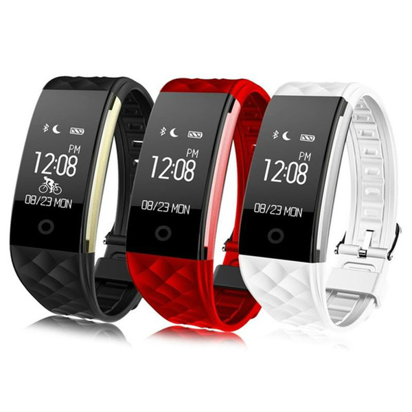 2018 s2 fitness tracker heart rate monitor ip67 waterproof s2 smartband step counter smart watch band vibration wristband