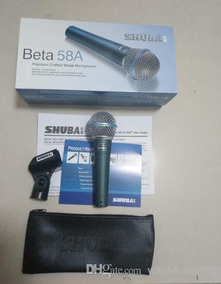 Original SHUBA Beta58A wired computer microphone network K song instrument recording vocal microphone