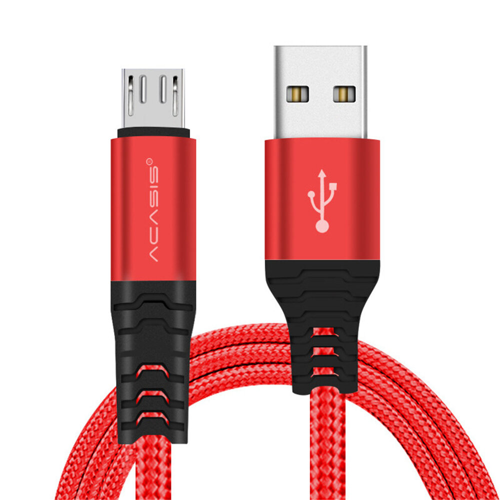 ACASIS 2A Type C Data Cable Fast Charging For Xiaomi MI10 Redmi Note 9S Huawei P30 P40 Pro Oneplus 8Pro