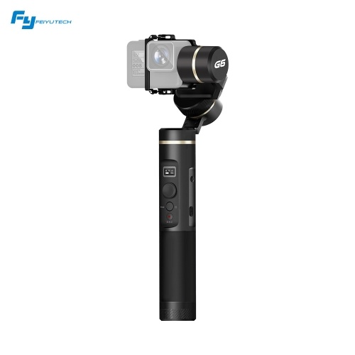 FeiyuTech G6 3-Axis Stabilized Splash-Proof Handheld Action Camera Gimbal Stabilizer