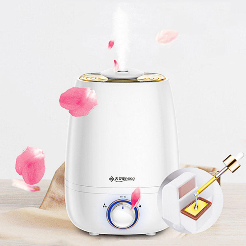 Meiling Ultrasonic Air Humidifier 4.5L Intelligent Remote Control Rotate Button Mute for Home Office