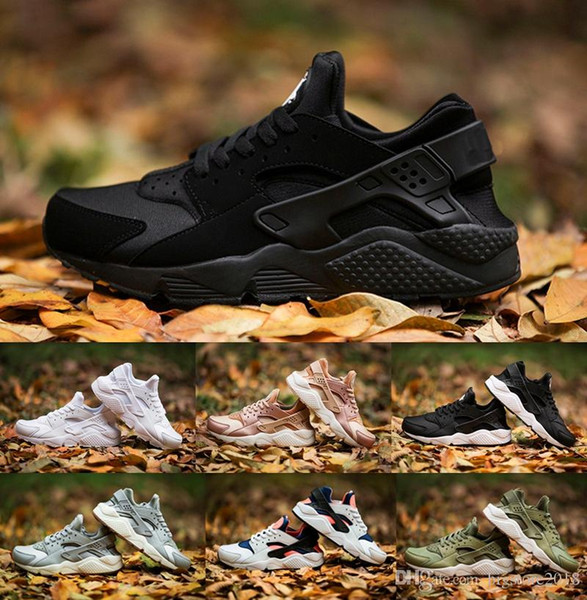 2018 new air huarache ultra 1 i running for womens mens,designer black rose gold sports sneakers huaraches 1s trainers huraches chaussures