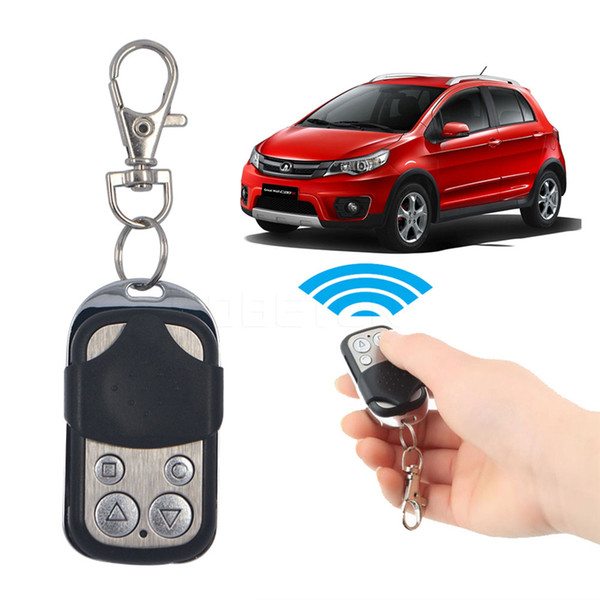 universal electric wireless auto remote control cloning universal gate garage door control fob 433mhz 433.92mhz key keychain remote control
