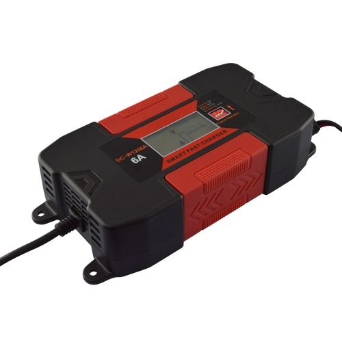 6A 12V Auo Car Smart RoHs Battery Charger With CE