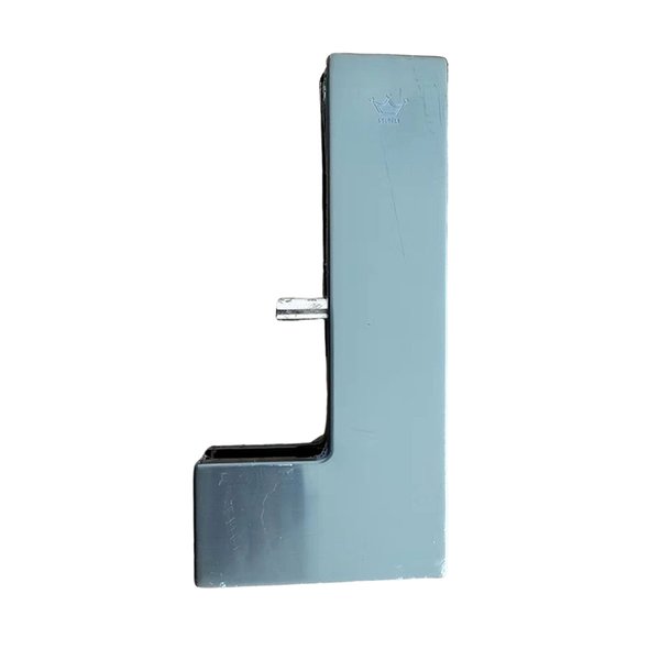 Factory direct sales adjustable clip 15 mm bent clip glass door L patch accessories