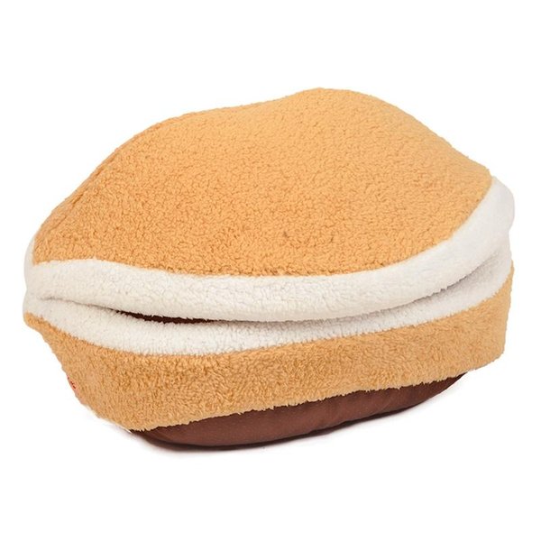 Kennels & Pens Hamburger Pet Bed Sofa Warm Antifreeze Windproof Mat