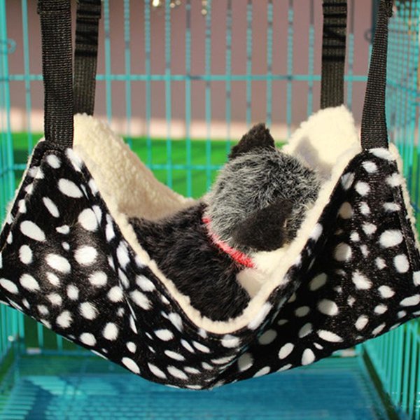 Cat Beds & Furniture Breathable Pet Nest Double-sided Usable Hanging Hammock In Iron Cage, Supplies