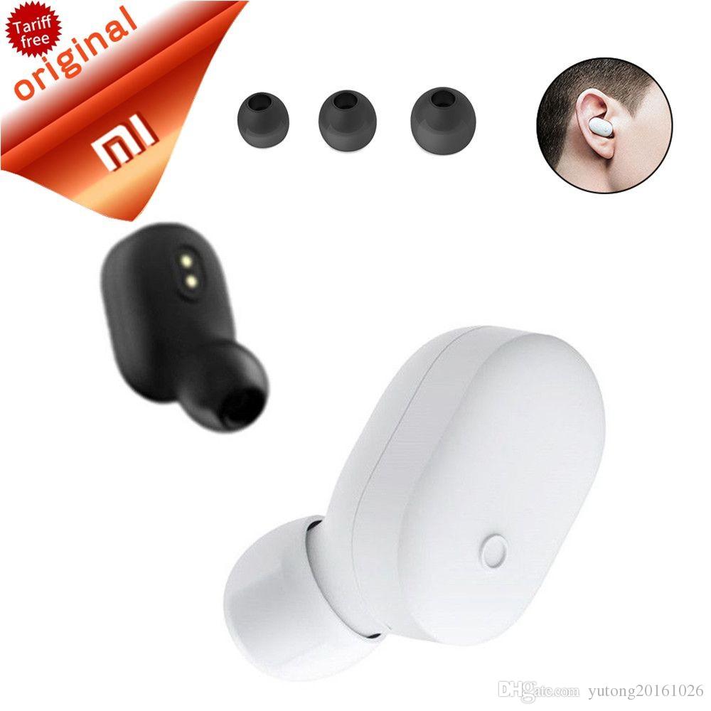 Original Xiaomi Mi Bluetooth Headset Mini IPX4 Waterproof Wireless Earphone BT 4.1 Headphones MEMS Microphone Handsfree Earbuds