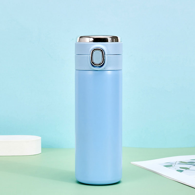 Smart Thermos Bottle with Temperature Display Stainless Steel Car Portable Travel Thermoses Cup
