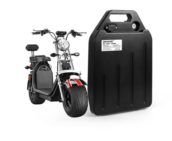 60V 12Ah 15Ah 20Ah 25Ah 18650 Li-ion Battery Pack 1800W BMS For Electric Harley Citycoco X7 X8 X9 Scooter Bicycle With Charger