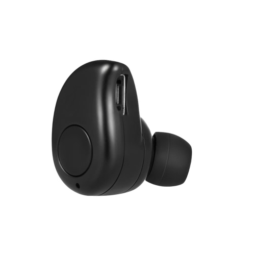 S530 Plus Invisible BT 4.1 Auriculares Auriculares estéreo de música en el auricular Manos libres con micrófono Auricular negro para el ejercicio Uso comercial
