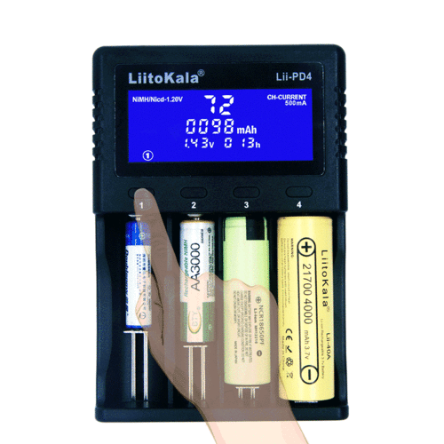 Cargador de batería inteligente LiitoKala Lii-PD4