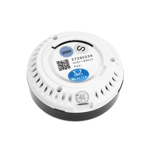 Wireless 1080P Mini ojo de pez panorámico WiFi Cámara IP de 360 ​​grados