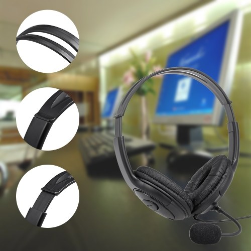 3.5mm Wired Gaming Headsets Over Ear Headphones Noise Canceling Earphone with Microphone Volume Control for PS4/Xbox one