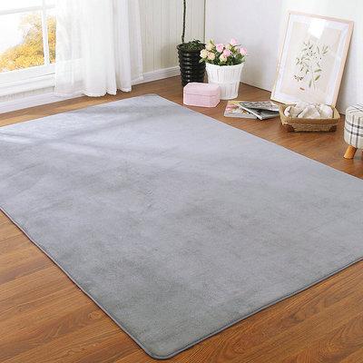 Chuang Thickened Coral Velvet Carpet with Pure Color Patterns The Tatami Climbing Pad of Modern Household Living Room Bedside Bedroo