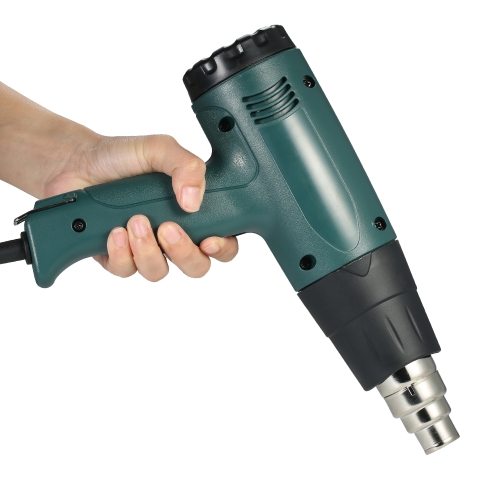 High Quality Temperature-controlled Electric Hot Air Gun Heat Gun Tool Set with 4pcs Nozzles 1800W AC110V