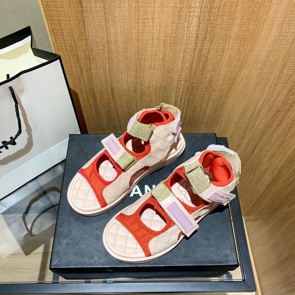 Sandals Summer 2021 High Top Flat Ins Fashion Thick Roman Women Shoes Platform