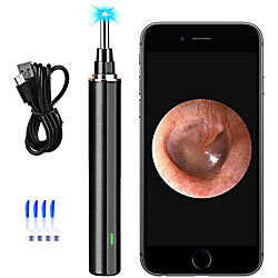 T2 Ear Otoscope Endoscope Wax Removal 5 mp Recording Image and Video Function Portable LED Light IP67 Waterproof Handheld Personal Care miniinthebox