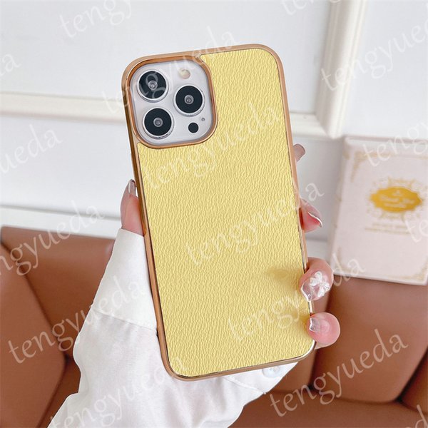 Designer Fashion Phone Cases for iphone 13 12 11pro max Xs XR Xsmax and Huawei P50 Pocket Deluxe Embossed Leather Electroplated Phone Case Cover with box