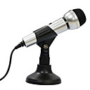 Salar Microphone M9 bruit Cancling unidirectionnelle avec support