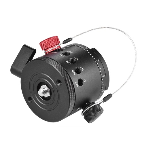 Andoer DH-55D HDR Panorama Panoramic Ball Head with Indexing Rotator Aluminum Alloy Max. Load 15kg/33Lbs