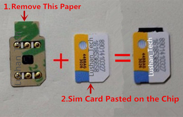 3M Adhesive ONESIM/GNSIM Unlock Card Auto Pop-up Menu for 6 6S 7 8 X XS XR XSMAX 11PRO 12 13 Series