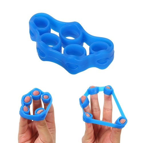 1Pc Silicone Finger Stretcher Hand Resistance Band Finger Strength Trainer Strengtheners for Rock Climbing Fitness Exercise Workout