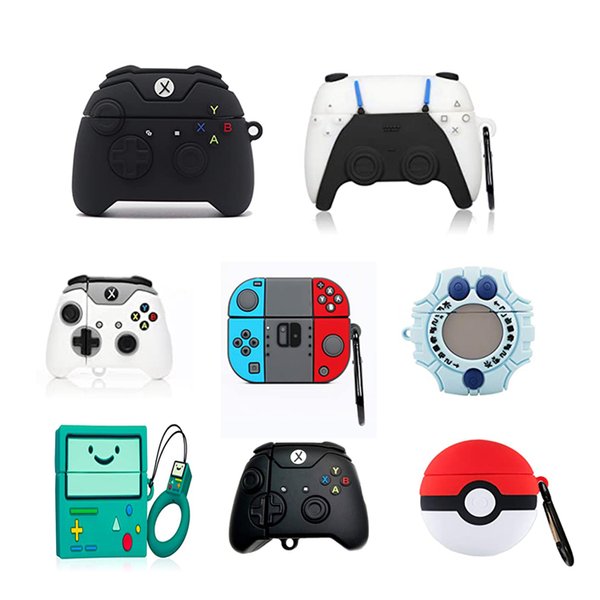 Creative Game Console Airpod Cases For Airpods Pro 2 1 New 3rd Generation Case Cover 3D Cartoon Silicone Earphone Protector Accessories Boy Men Covers Fundas