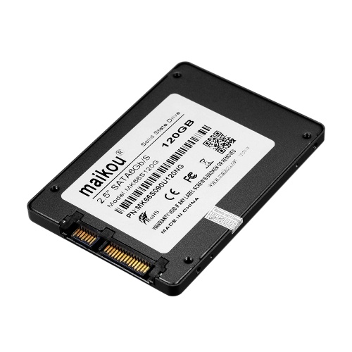 Unidad de disco duro de disco duro SSD 60G / 120G / 240G / 360G / 480G / 480G / 1TB para dispositivos móviles de MAIKOU, USB3.0, negro universal y 120 GB
