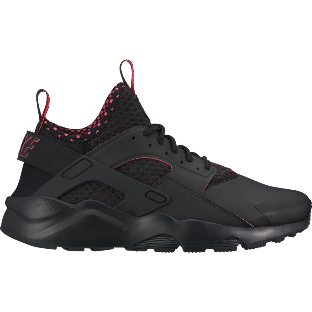 Nike Air Huarache Run Ultra SE Sneaker Herren Schuhe schwarz rot