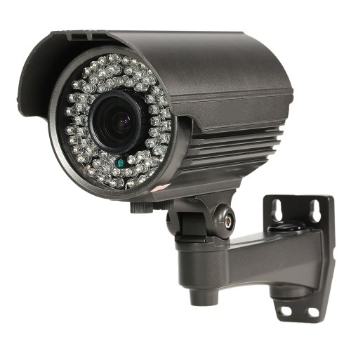 Soporte IR-CUT Visión nocturna Zoom manual Varifocal Lens IR Bullet Cámara CCTV