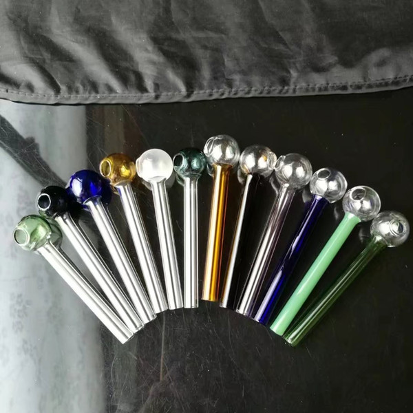 Color burner glass bongs accessories , Glass Smoking Pipes colorful mini multi-colors Hand Pipes Best Spoon glass Pipes