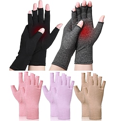 Arthritis Gloves - Men, Women Rheumatoid Compression Hand Glove for Osteoarthritis- Arthritic Joint Pain Relief - Carpal Tunnel Wrist Support - Open Finger, Fingerless Thumb for Computer Typing Lightinthebox
