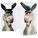 Cartoon Donkey Leather Full Body Case for Samsung Galaxy S2 I9100