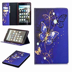 Case For Amazon Kindle Fire hd 8(7th Generation, 2017 Release) Wallet / Card Holder / with Stand Full Body Cases Elephant Hard PU Leather Lightinthebox